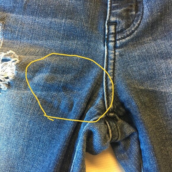 KanCan Jeans Mid-Rise Skinny Slim Fit Distressed  Size 9/28 Stretch - Picture 5 of 12